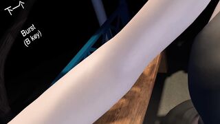 3D big boobs Asian milf feel so horny teasing the big old dick to fuck her pussy - 3 image