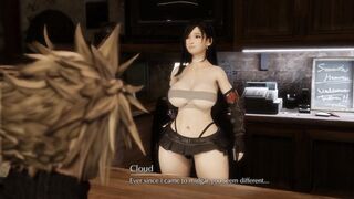Tifa Back Bar Part 1 by Secazz (animation with Sound) 3D Hentai Porn Sfm - 3 image