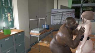 Hot teacher having sex with the janitor - 2 image