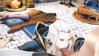 3D Compilation:Jaina Valiente Jaina Proudmoore World of Warcraft Uncensored Hentai - 2 image