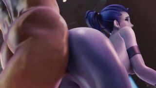 3D Compilation: Overwatch Phara Deepthroat Dva Doggystyle Orgy Brigitte Anal Fucked Hentai - 10 image