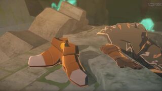 botw Princess Zelda is fucked by a monster. - 5 image