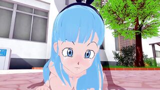 Bulma Bunny Big Ass animation hentai 3D - 10 image