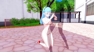 Bulma Bunny Big Ass animation hentai 3D - 5 image