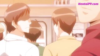 Slut Blonde Hard Blowjob In The Bus // HENTAI - 2 image