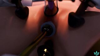 Mercy from overwatch fucked by machines - 7 image