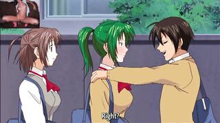 Friends fuck in the absence of their parents (uncensored hentai English subtitles) - 10 image