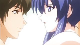 Hentai - Masturbating my Step Sister While step Mom is Cooking [Subtitled] - 4 image