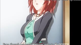 Hentai - Masturbating my Step Sister While step Mom is Cooking [Subtitled] - 6 image