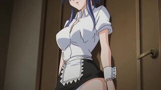 Hentai - Masturbating my Step Sister While step Mom is Cooking [Subtitled] - 8 image