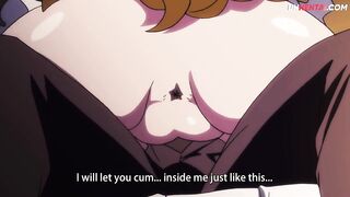 Uncensored Hentai | Blowjob and Cum Inside - 9 image