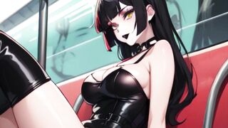 The Gothgirl on the Train - 3 image