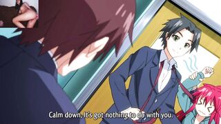 Horny vampire fucking three students (uncensored hentai English subtitles) - 4 image