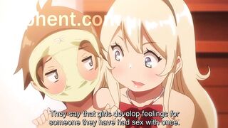 Pretty girl shocked by the size of the cock! Hentai - 7 image