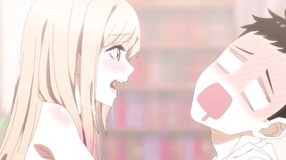 Horny Blonde Stepsister Breaks The Rubber -_- HENTAI UNCENSORED (Parody) - 9 image