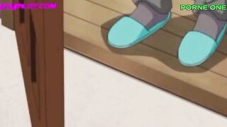 gets her first encounter with stepbrother/hentai without being censored - 3 image