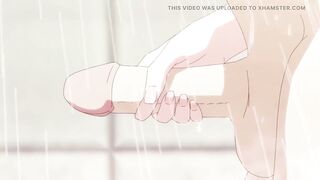 Busty Naked Step Sister Wants To Wash The Back of Stepbro - HENTAI X Family (UNCENSORED) - 6 image