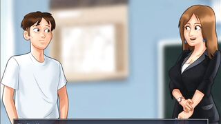 Summertime Saga Kissing Miss Bissette - Gameplay Part 20 - 3 image