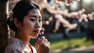 Japanese Pussy Eating College - Geisha Teach Pussy Licking - 2 image