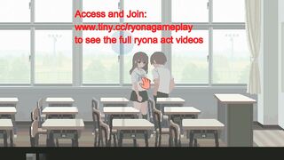 Cute 18 college lady in 6th month for you and me new hentai game - 10 image