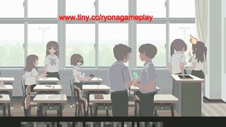 Cute 18 college lady in 6th month for you and me new hentai game - 2 image