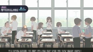 Cute 18 college lady in 6th month for you and me new hentai game - 3 image