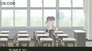 Cute 18 college lady in 6th month for you and me new hentai game - 7 image