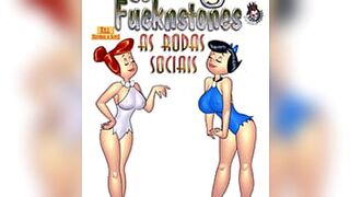 Best Flintstone big Boobs hentai animation - 1 image