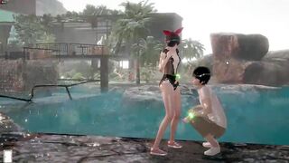 Hentai anime game having fun playing my little sister - 3 image