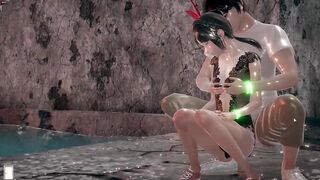 Hentai anime game having fun playing my little sister - 7 image