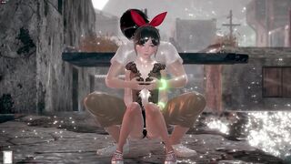 Hentai anime game having fun playing my little sister - 8 image