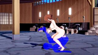 My Hero Academia Hentai - Uraraka fucked with creampie - Japanese Asian Manga Anime Game Porn - 10 image