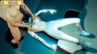 Hentai 3D - Cute rabit girl, sexy and good fuk - 6 image