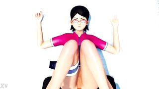 Sarada and naruto sex (cosplay sakura) ponchi 3d - 3 image