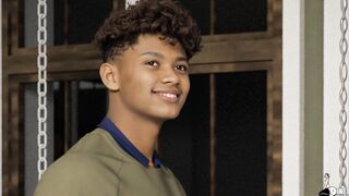 Horny frat boy fucks his uncle's new cute nerdy wife - 4 image