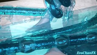 Wutherin Waves Yinlin enjoys getting her holes filled - 2 image