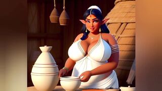 AI Generated Uncensored Images Of Desi Sexy Indian Village Bhabhi - 5 image