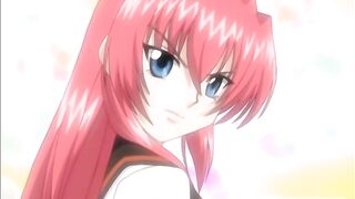 Hentai - Touching my step Sister's Tits While She Rests [Subtitled] - 2 image