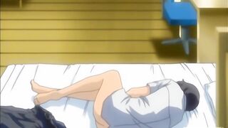 Hentai - Touching my step Sister's Tits While She Rests [Subtitled] - 3 image