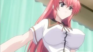 Hentai - Touching my step Sister's Tits While She Rests [Subtitled] - 4 image