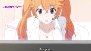 Ginger Teen Masturbating Online With Electric Dildo And Mind Fucking Stepbrother - Hentai - 2 image