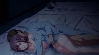 Teenage Busty Girl Wake Up And Get Fucked *ENG Subs* - HENTAI - 1 image