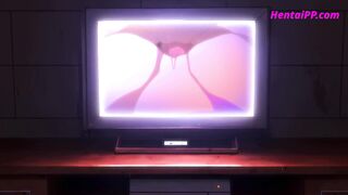 Cute Teenage Brunette Use Condom When Get Fucked With Stepbrtoher HENTAI UNCENSORED - 2 image