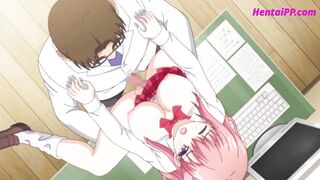 Young Redhead Babe In Visit At Doctor - Hentai - 9 image