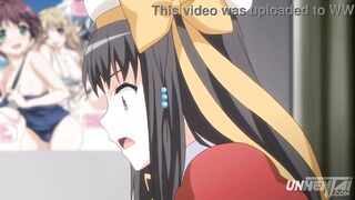 Hentai - Fingering My Step Sister Sneakily in Public [Subtitled]