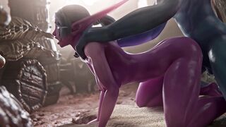 Night Elf Sex in the Barrens - 4K ULTRA HD - 3 image