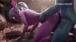 Night Elf Sex in the Barrens - 4K ULTRA HD - 8 image