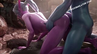 Night Elf Sex in the Barrens - 4K ULTRA HD - 9 image