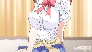 Hentai - Busty MILF Teacher Gets Creampied Multiple Times [Uncensored] - 4 image