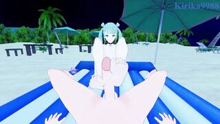 Hatsune Miku (Vivid BAD SQUAD) intense sex. - Project SEKAI VOCALOID Hentai - 3 image